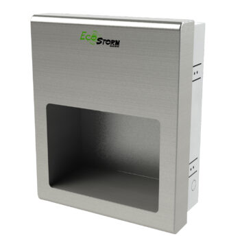 HD0945 – EcoStorm® Recessed High Speed Hand Dryer