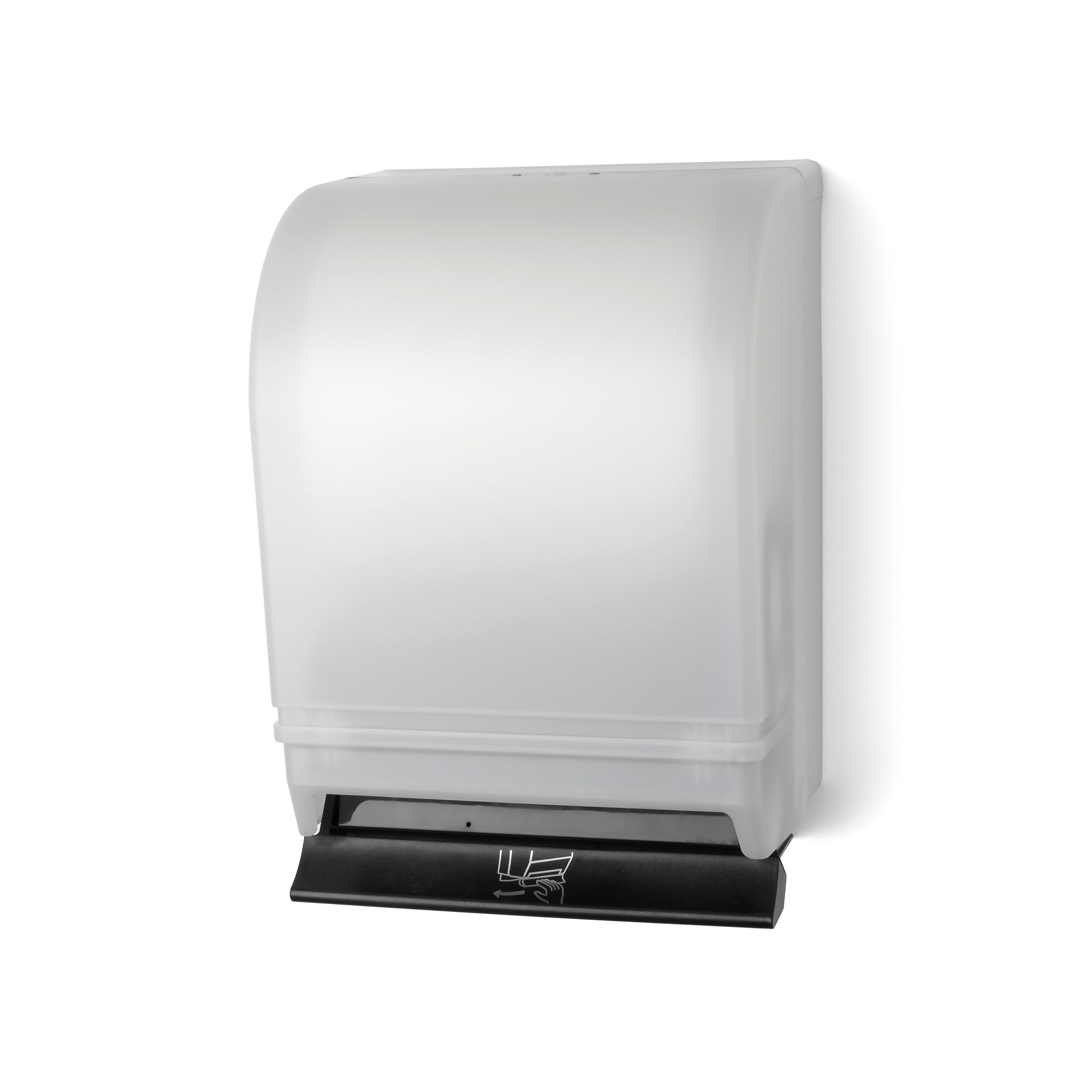 TD0216 Auto-Transfer Push Bar Roll Towel Dispenser - Plastic - Image 2